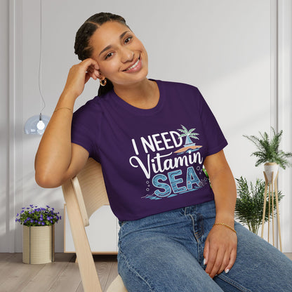 I Need Vitamin Sea (2) Adult T-shirt