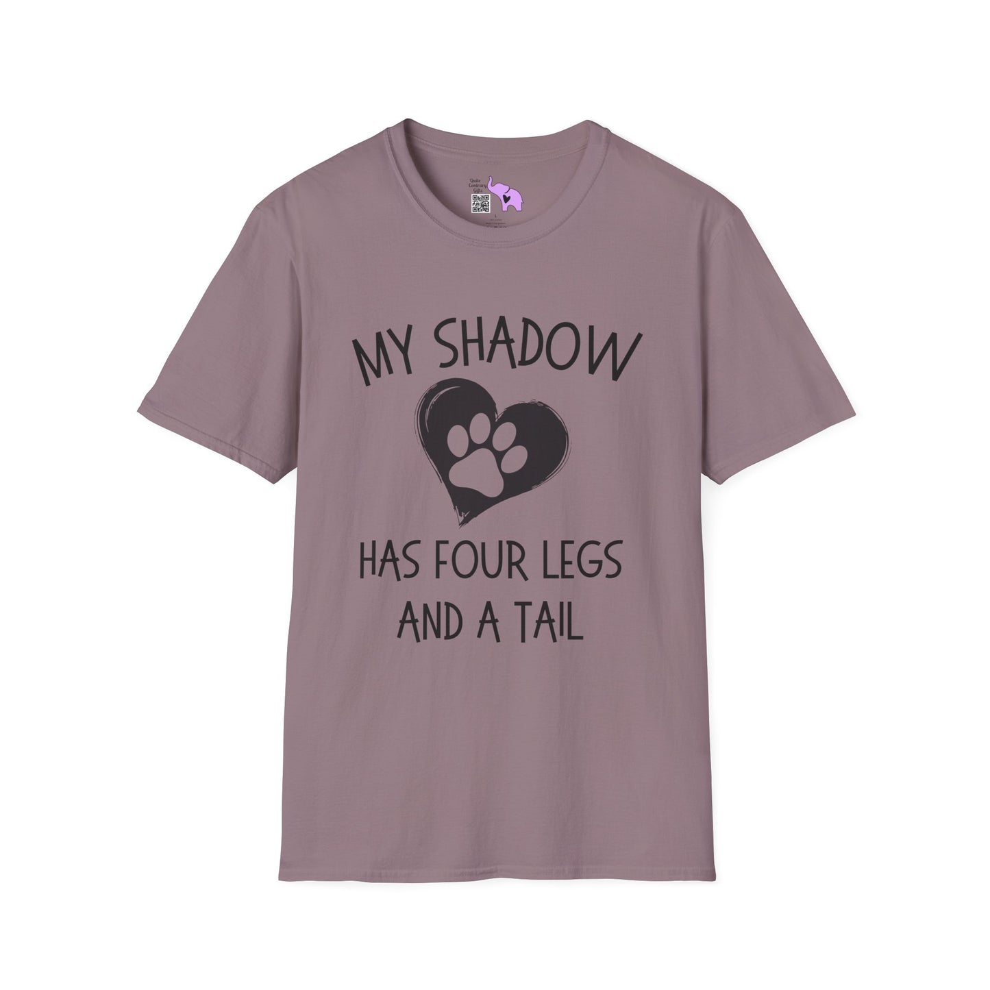 My Shadow Has Four Legs and a Tail Adult T-shirt