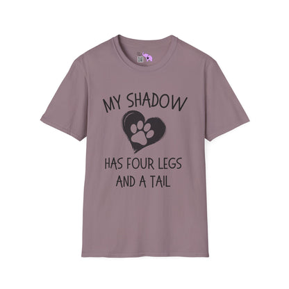 My Shadow Has Four Legs and a Tail Adult T-shirt