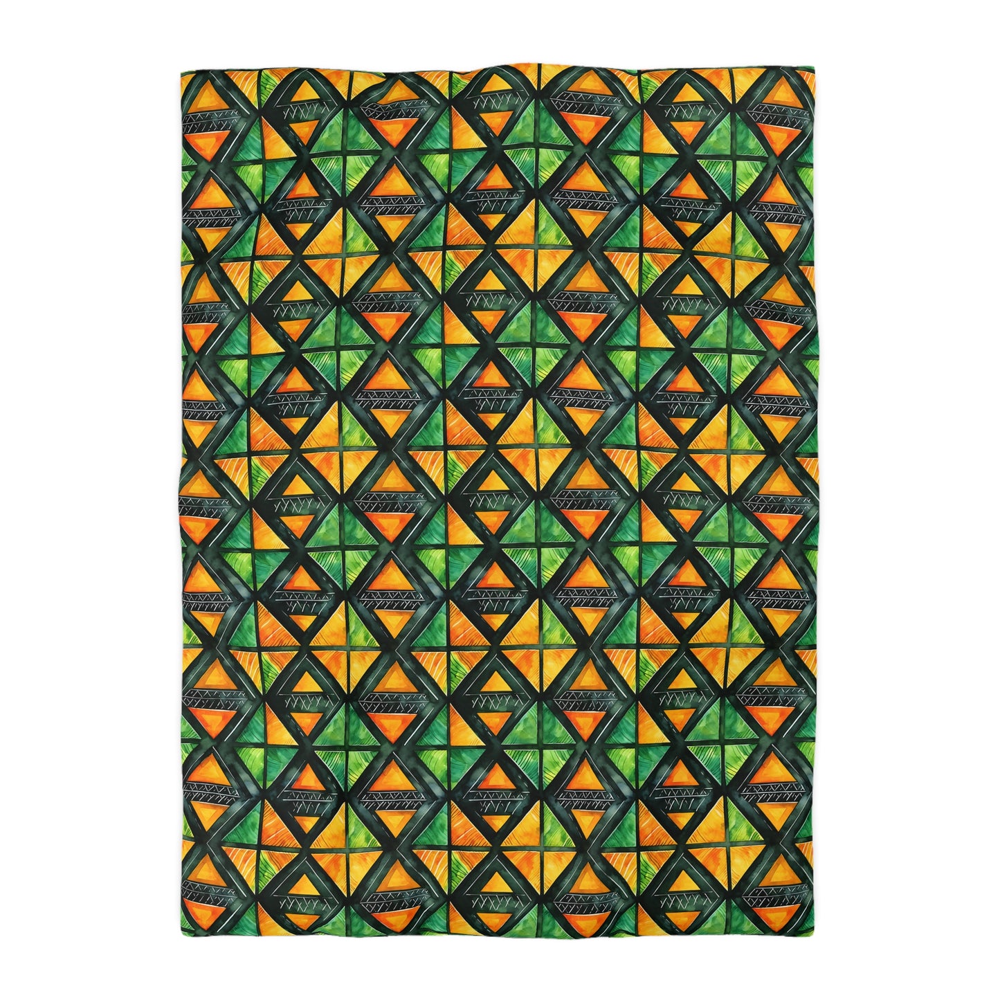 Living Tapestry Microfiber Duvet Cover