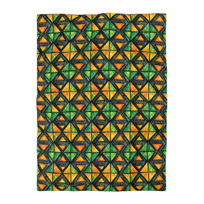 Living Tapestry Microfiber Duvet Cover