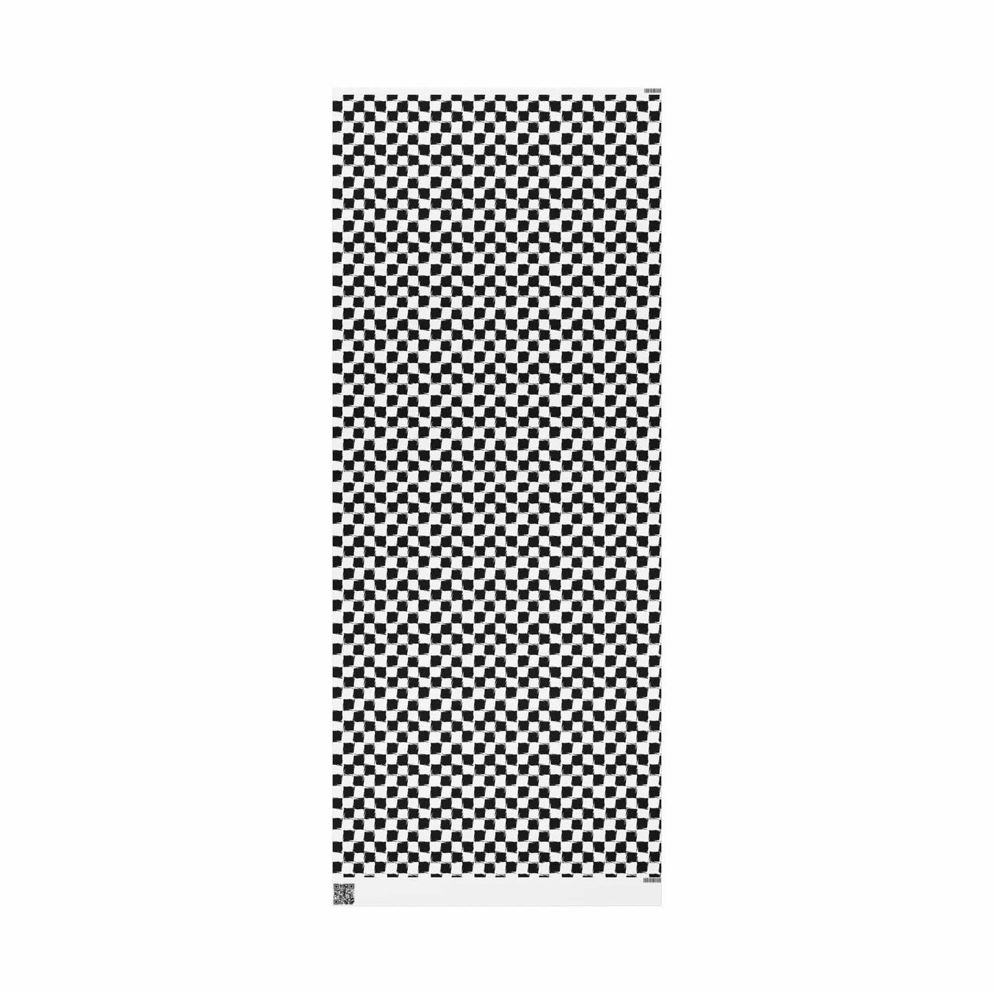 Distorted Check Wrapping Paper
