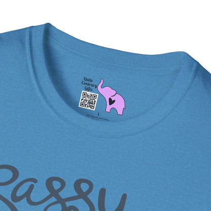 Sassy, Loveable, & In Charge Any Questions? Adult T-shirt