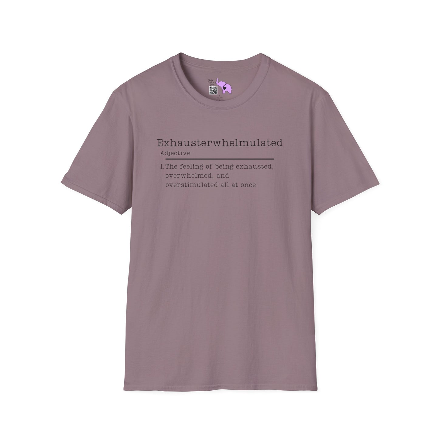 Exhausterwhelmulated Definition Adult T-shirt