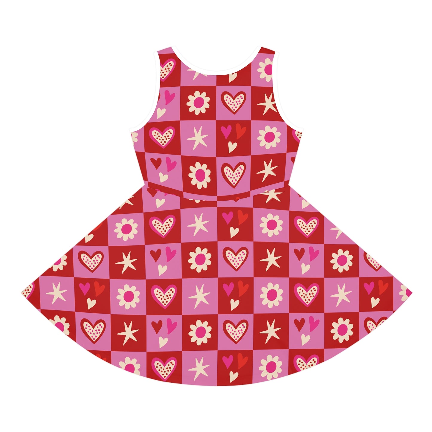 Valentine Toss Girls' Sleeveless Sundress