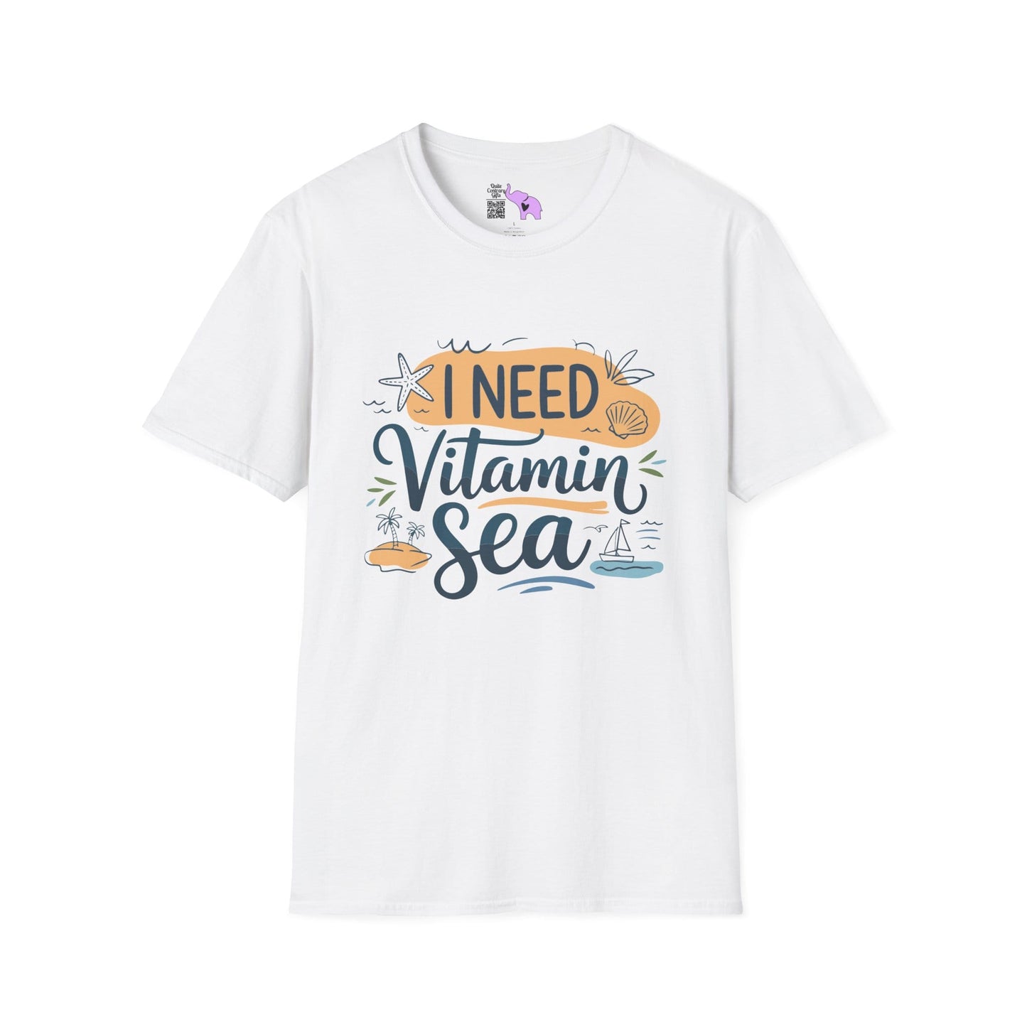 I Need Vitamin Sea Adult T-shirt