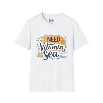 I Need Vitamin Sea Adult T-shirt