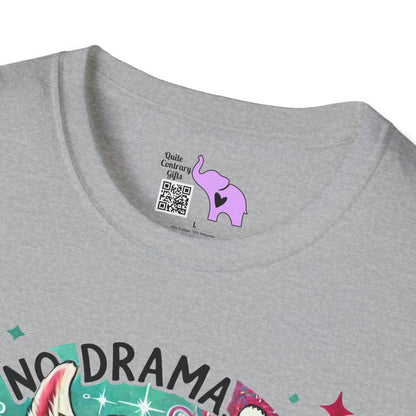 No Drama Just Llama Adult T-shirt