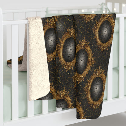 The Broken Gallery Fleece Blanket