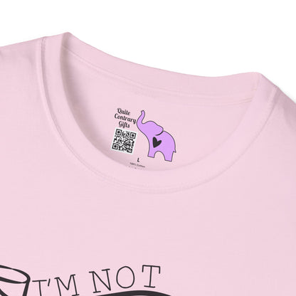 I'm Not Antisocial I'm Just Selectively Social Adult T-shirt