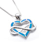 Eternal Heart Silver Pendant Necklace