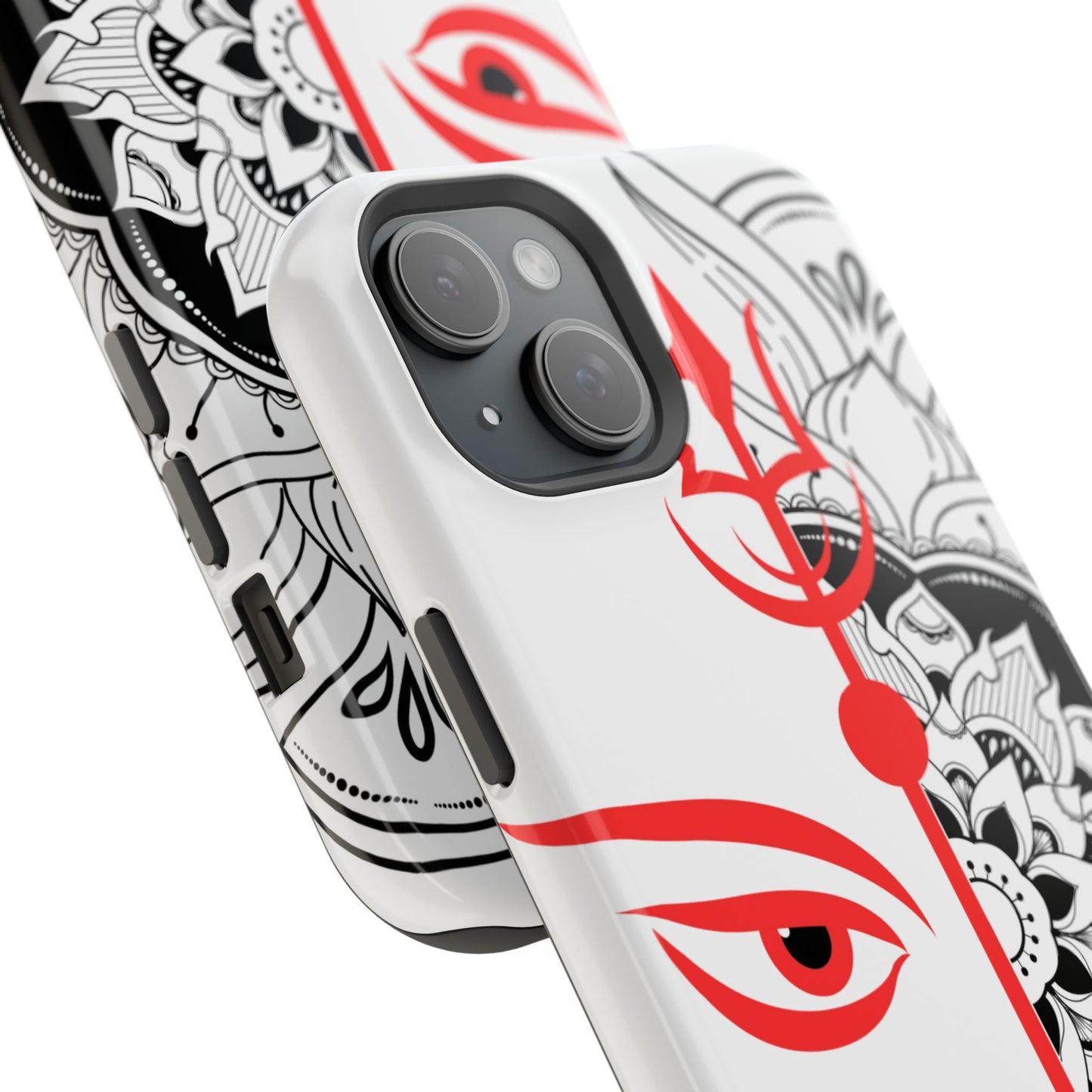 Goddess Durga Mata w/Mandala MagSafe® Compatible Tough Case for iPhone