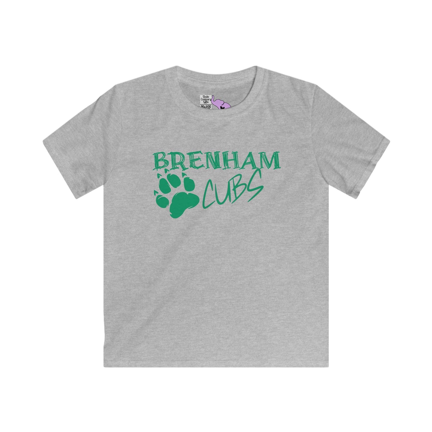 Brenham Cubs w/Claws Youth Softstyle Tee