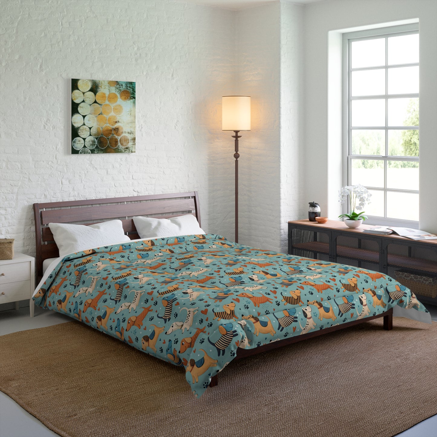 Dapper Doggies Comforter