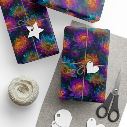Luminous Lotus Wrapping Paper