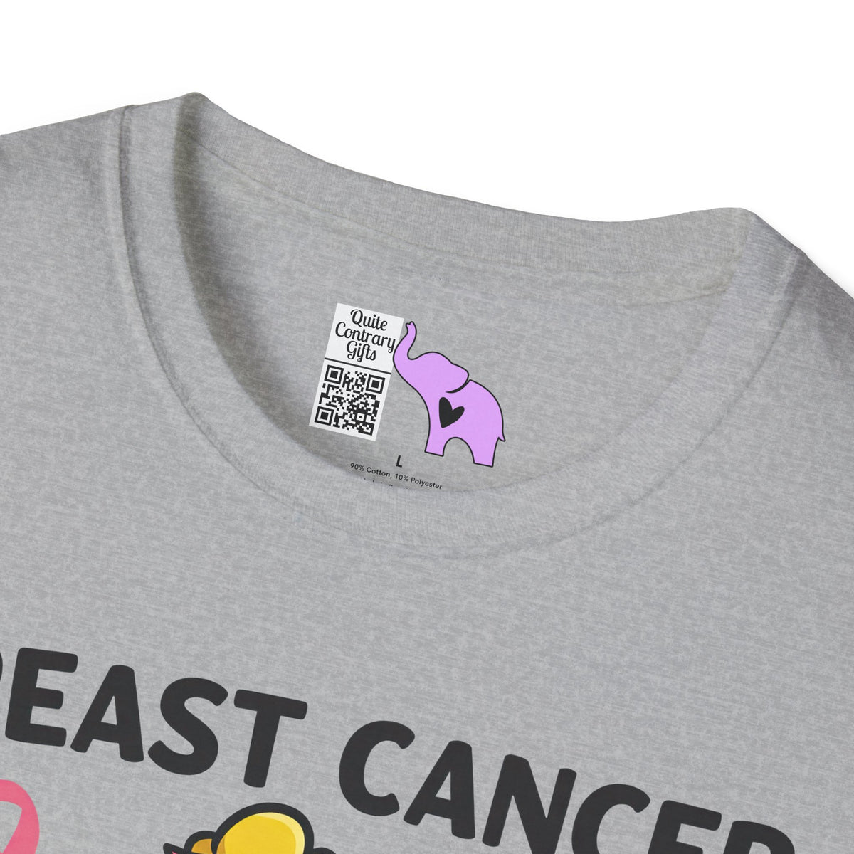 Breast Cancer Messed With The Wrong Chick Adult T-shirt