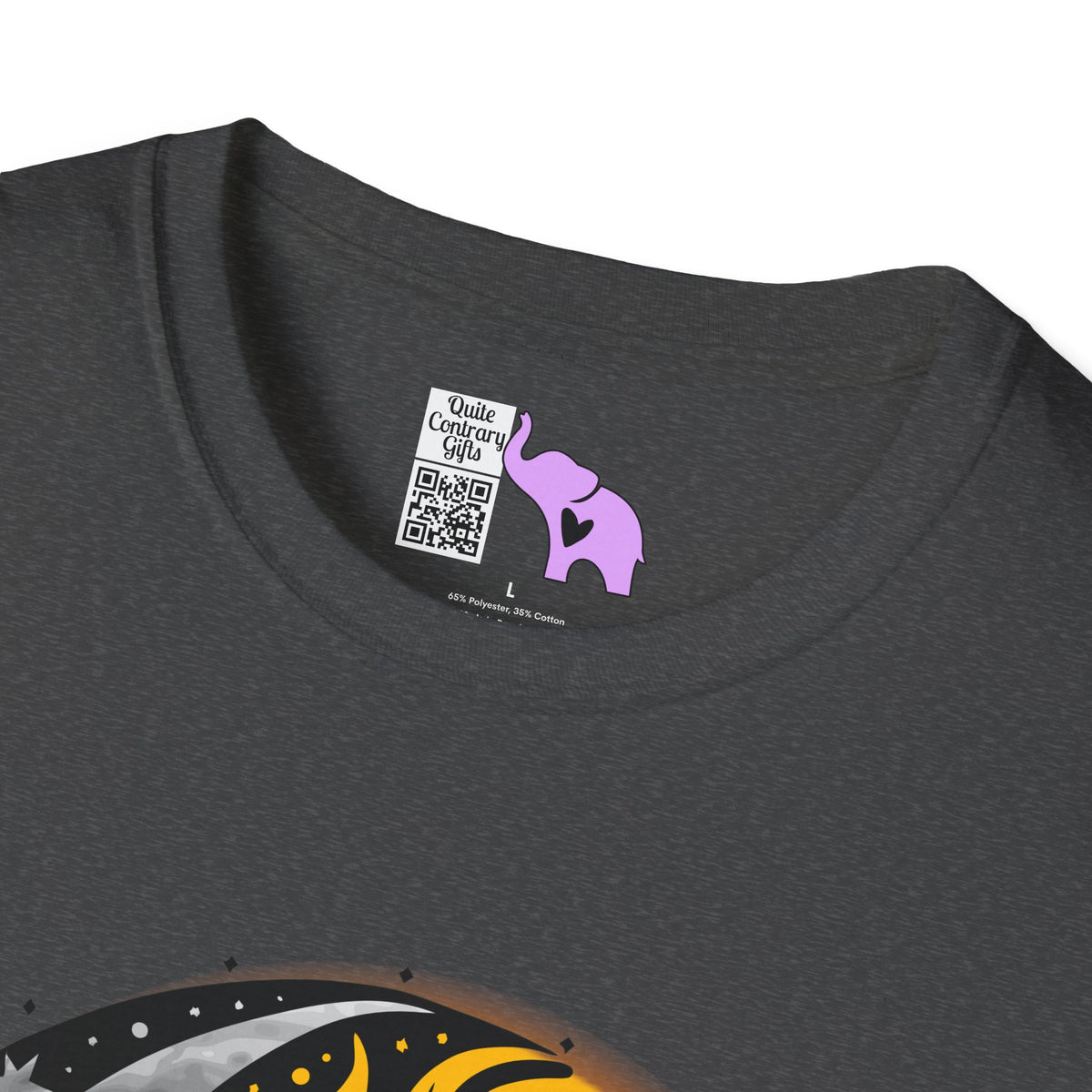 Sun Moon Stars Adult T-shirt