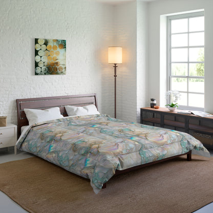 Green Opalescent Dreams Comforter