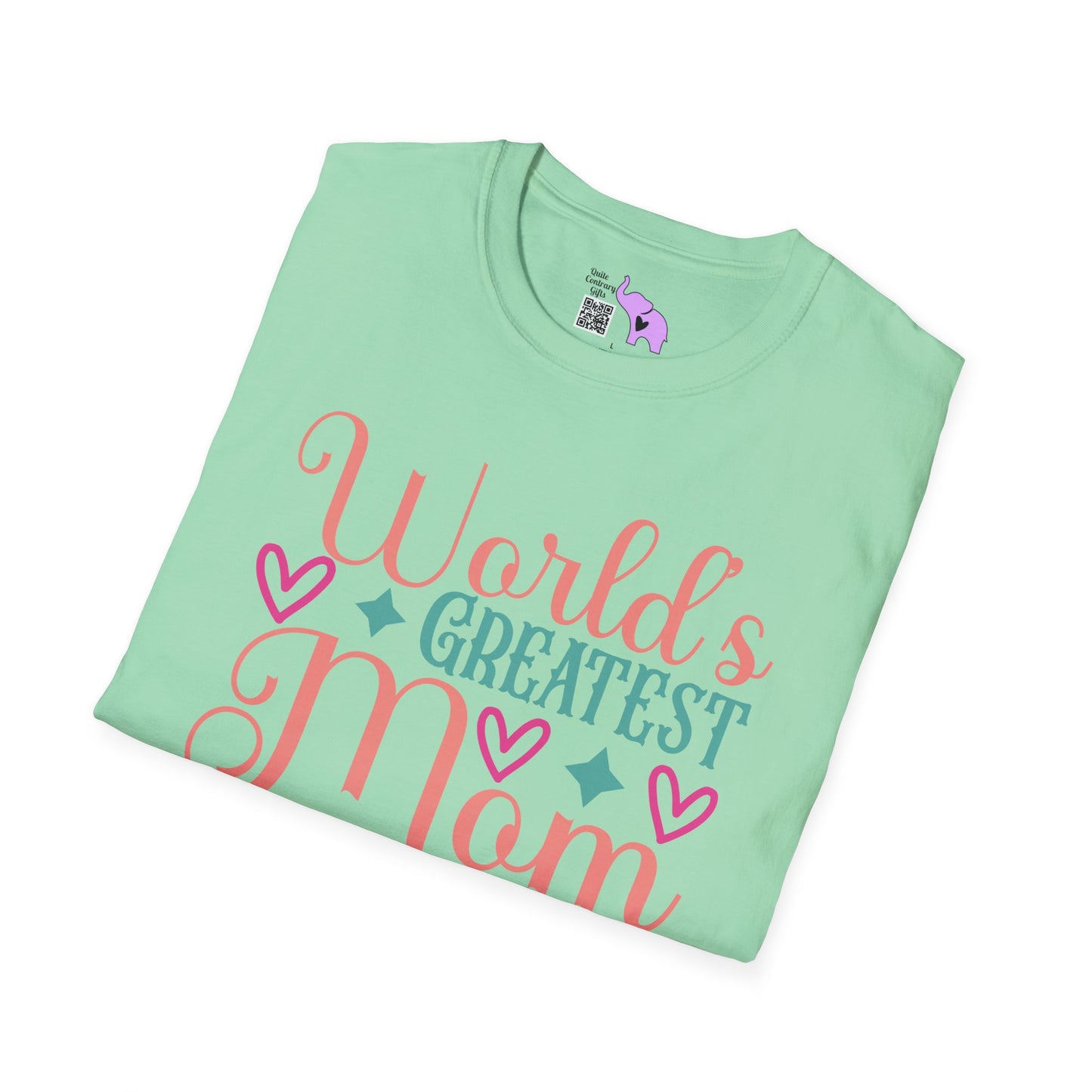 World's Greatest Mom Adult T-shirt