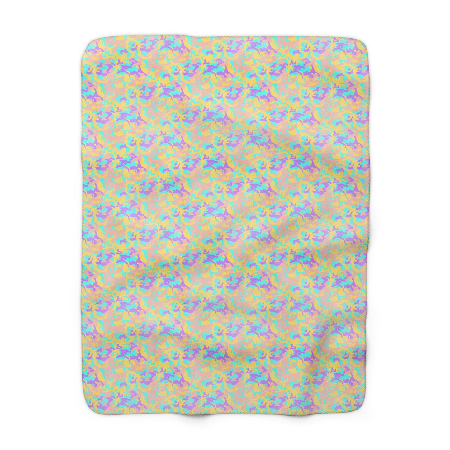 Dreamsicle Camo Fleece Blanket