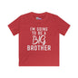 I'm Going to be a Big Brother (Script) Youth Softstyle Tee
