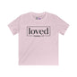 Loved Romans 5:8 Youth Softstyle Tee