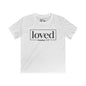 Loved Romans 5:8 Youth Softstyle Tee