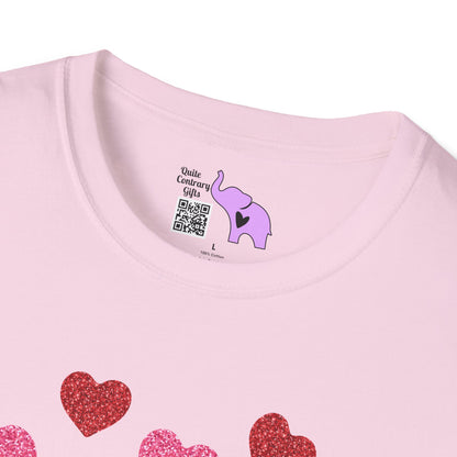 Stitch in Love Adult T-shirt