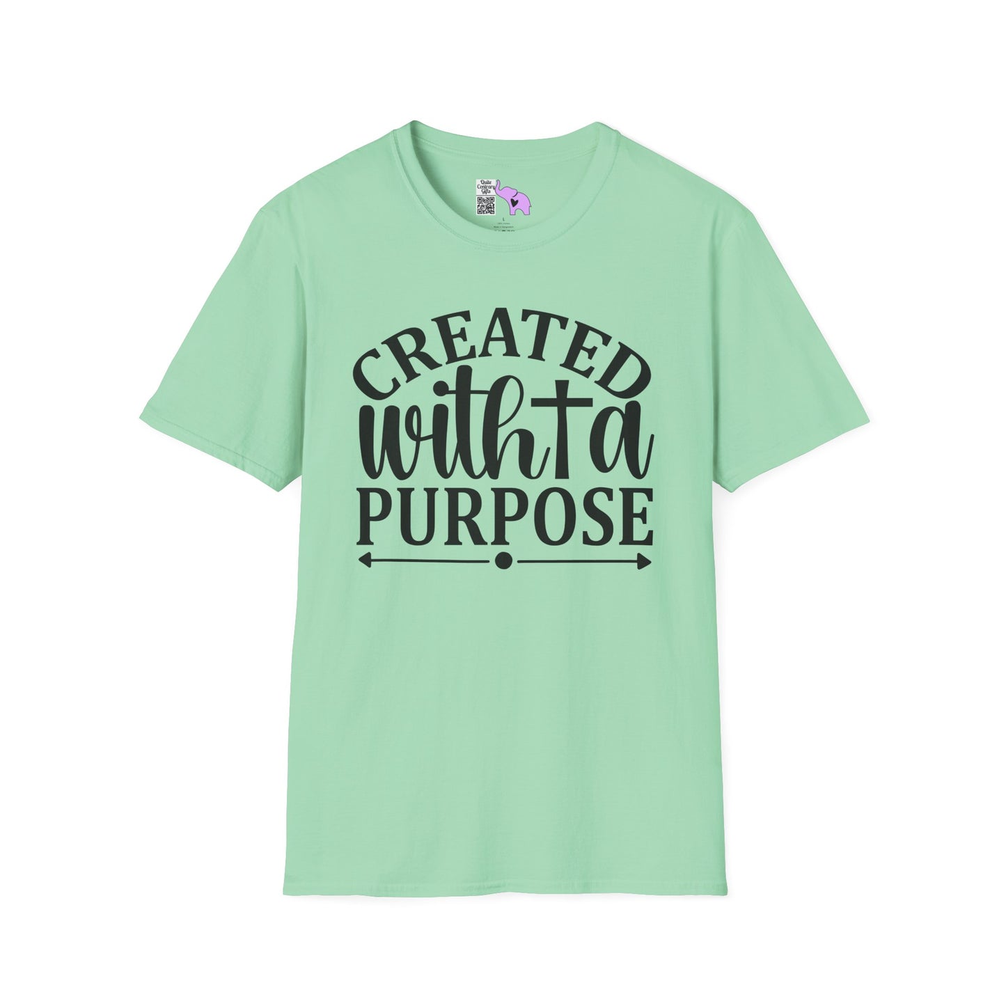 Created With A Purpose (3) Adult T-shirt