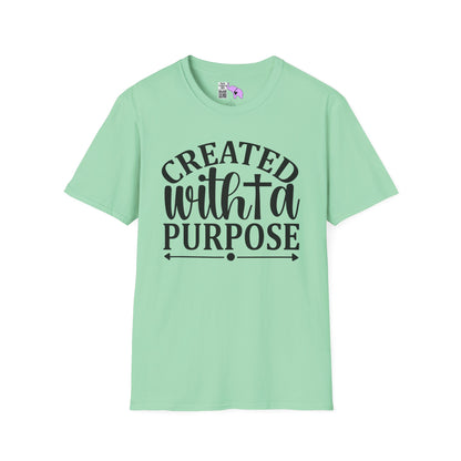Created With A Purpose (3) Adult T-shirt