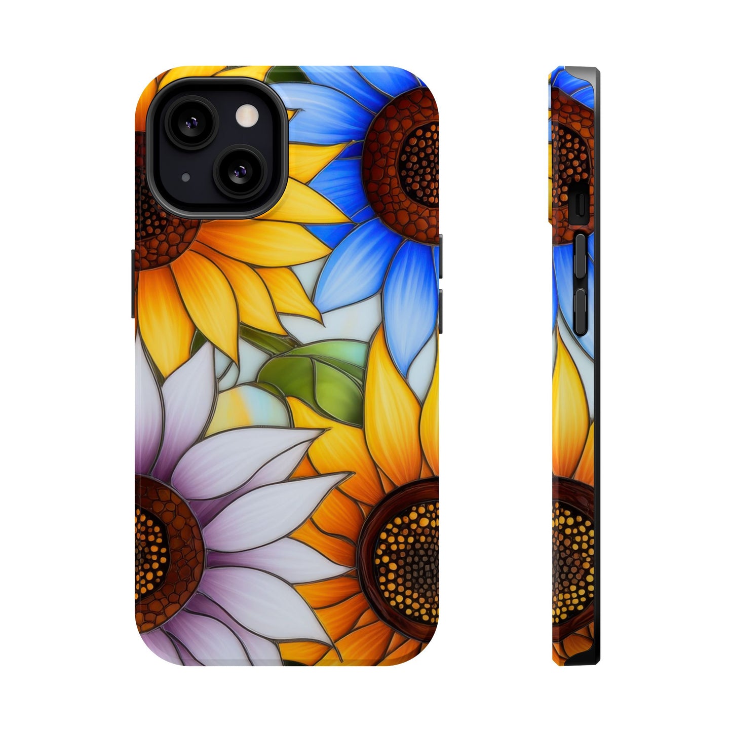 Colorful Sunflowers MagSafe® Compatible Tough Case for iPhone