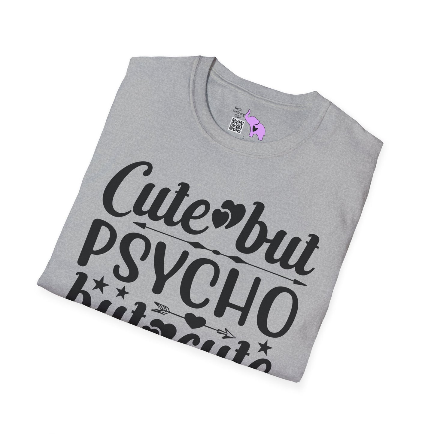 Cute But Psycho But Cute (2) Adult T-shirt