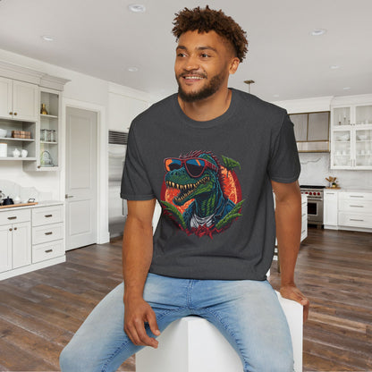 Cool Dinosaur Adult T-shirt