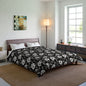 Black & White Daisies Comforter