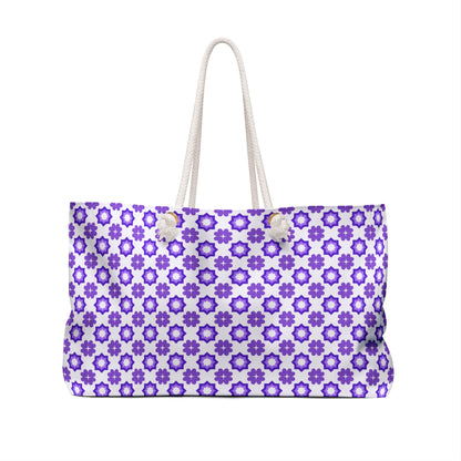 Purple Prism Garden Weekender Bag