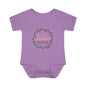 Pink Milestone Wreath Onesie-Twelve Months