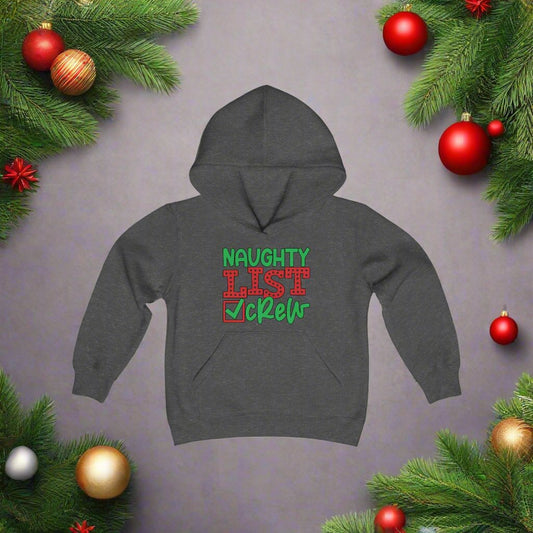 Naughty List Crew Youth Hoodie