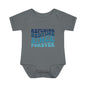 Refusing Bedtime Since Forever Baby Rib Bodysuit