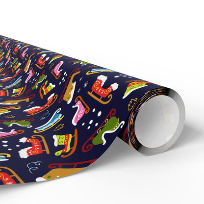 Sleigh All Day Wrapping Paper