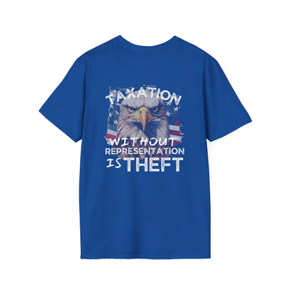 Taxation without Representation is Theft Adult T-shirt