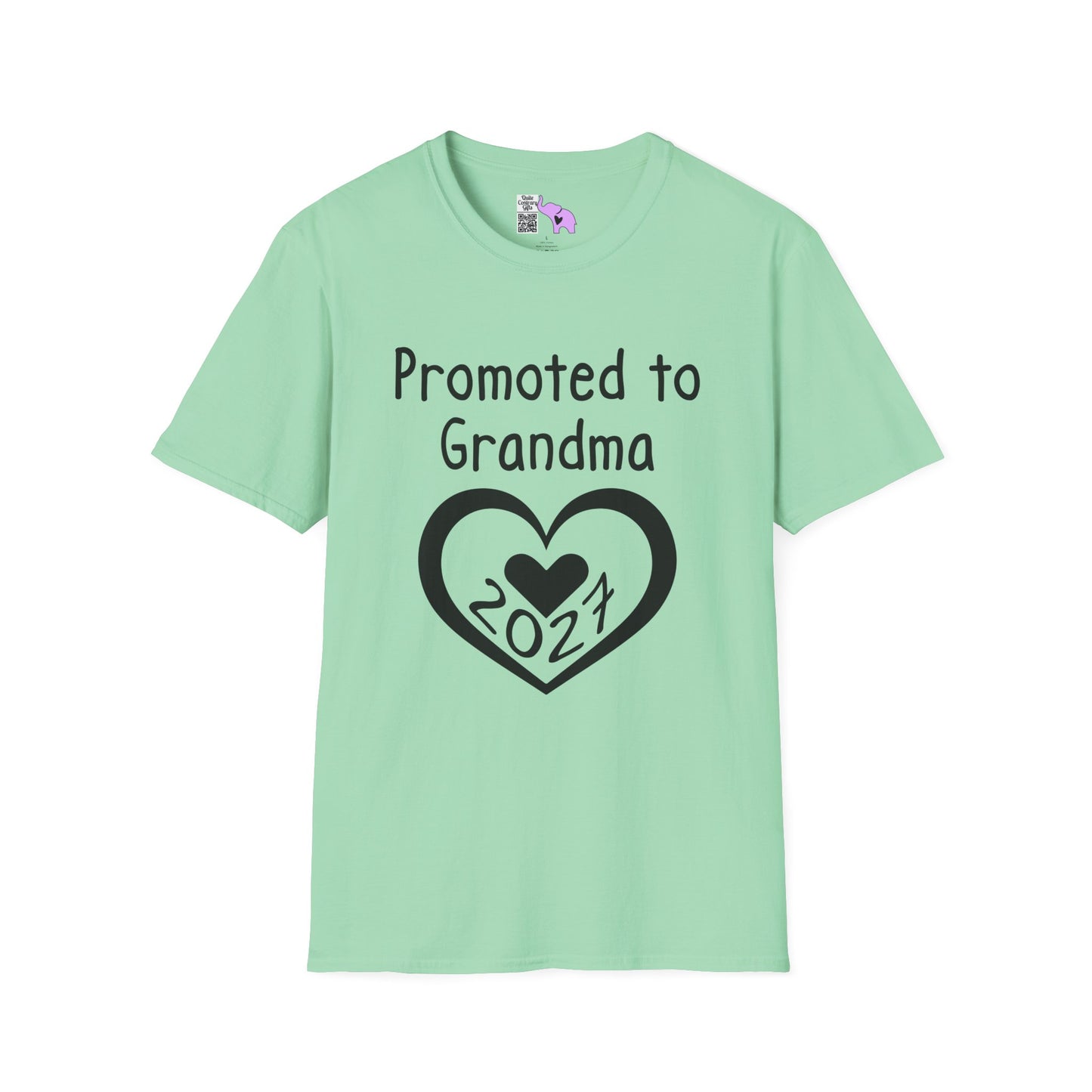 Promoted To Grandma 2027 Adult T-shirt