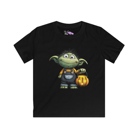 Ghoul Kid on the Block Kids Softstyle Tee