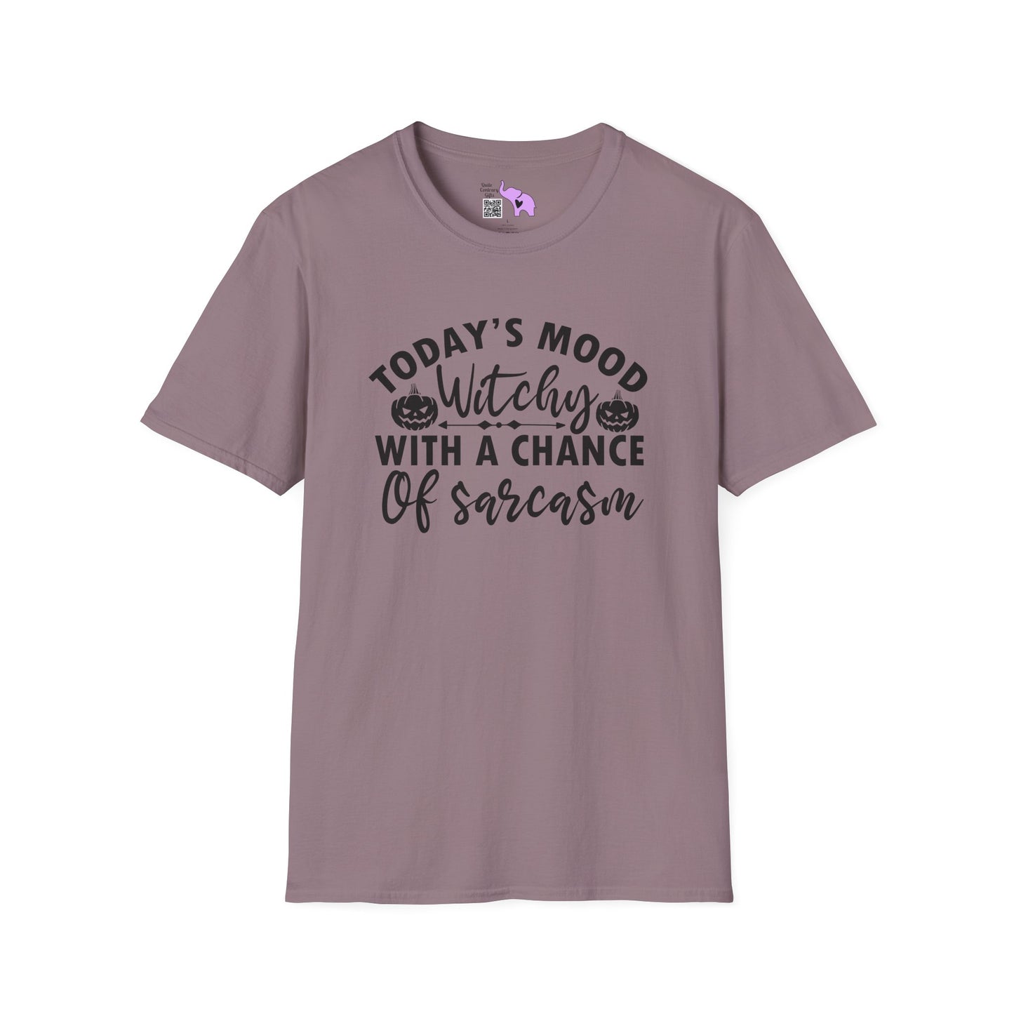 Today's Mood Witchy With A Chance of Sarcasm Adult T-shirt