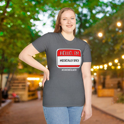 Hello, I'm Medically Spicy Adult T-shirt