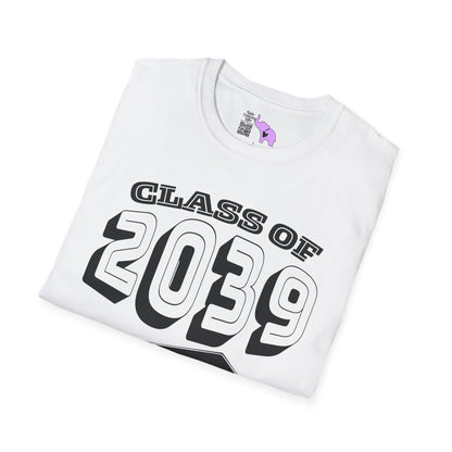 Class of 2039 Unisex Tshirt for 2026/27 Kindergarteners