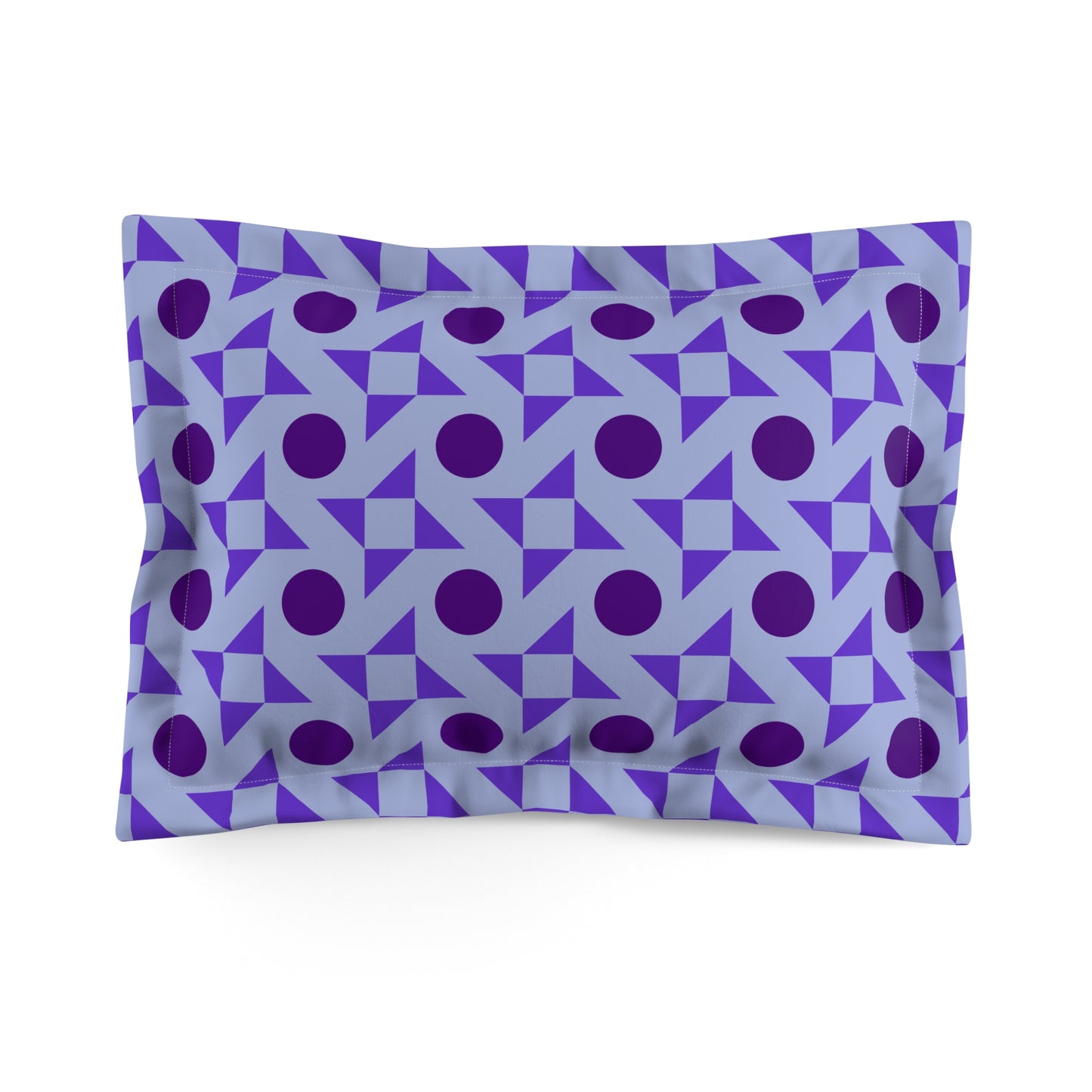 Violet Pinwheels Basic Bedding Set