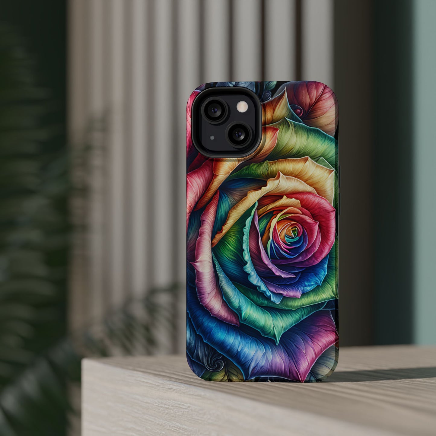 Colorful Rose MagSafe® Compatible Tough Case for iPhone