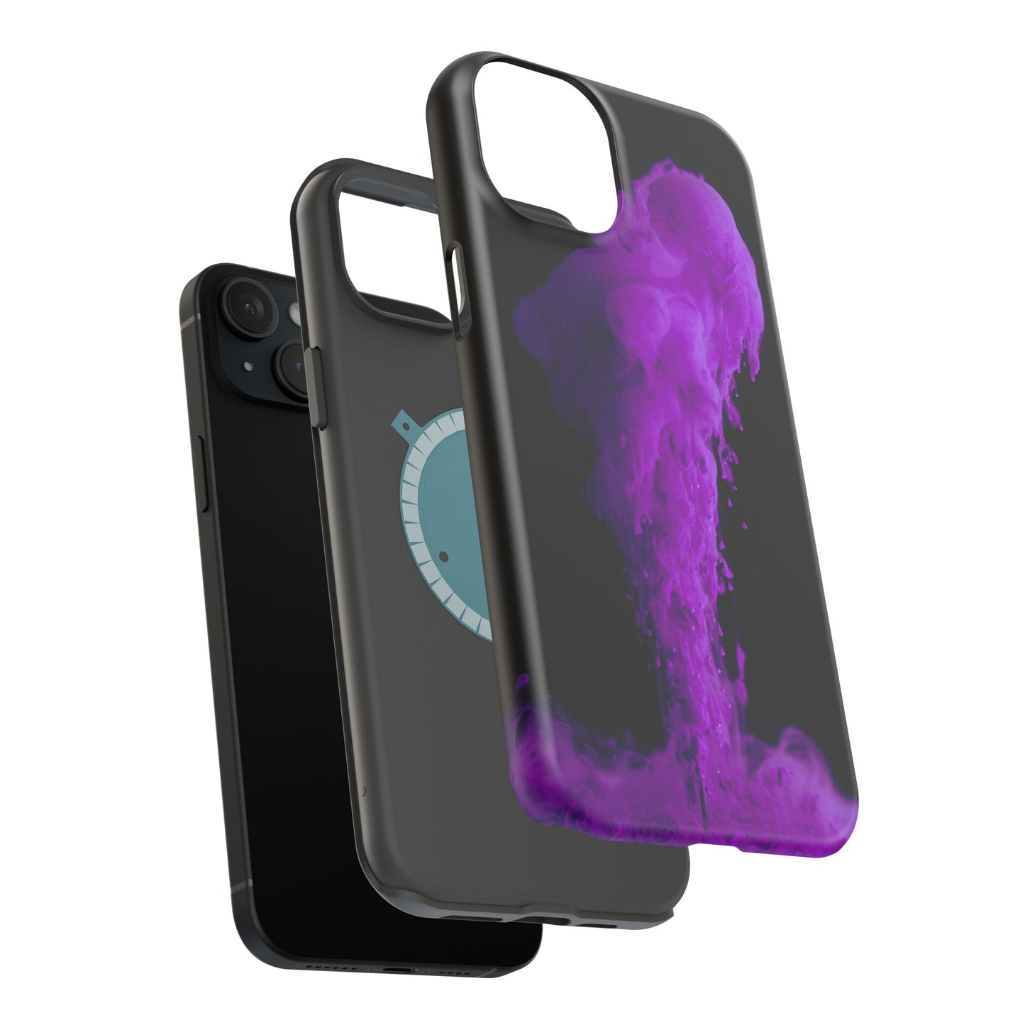 Purple Cloud MagSafe® Compatible Tough Case for iPhone