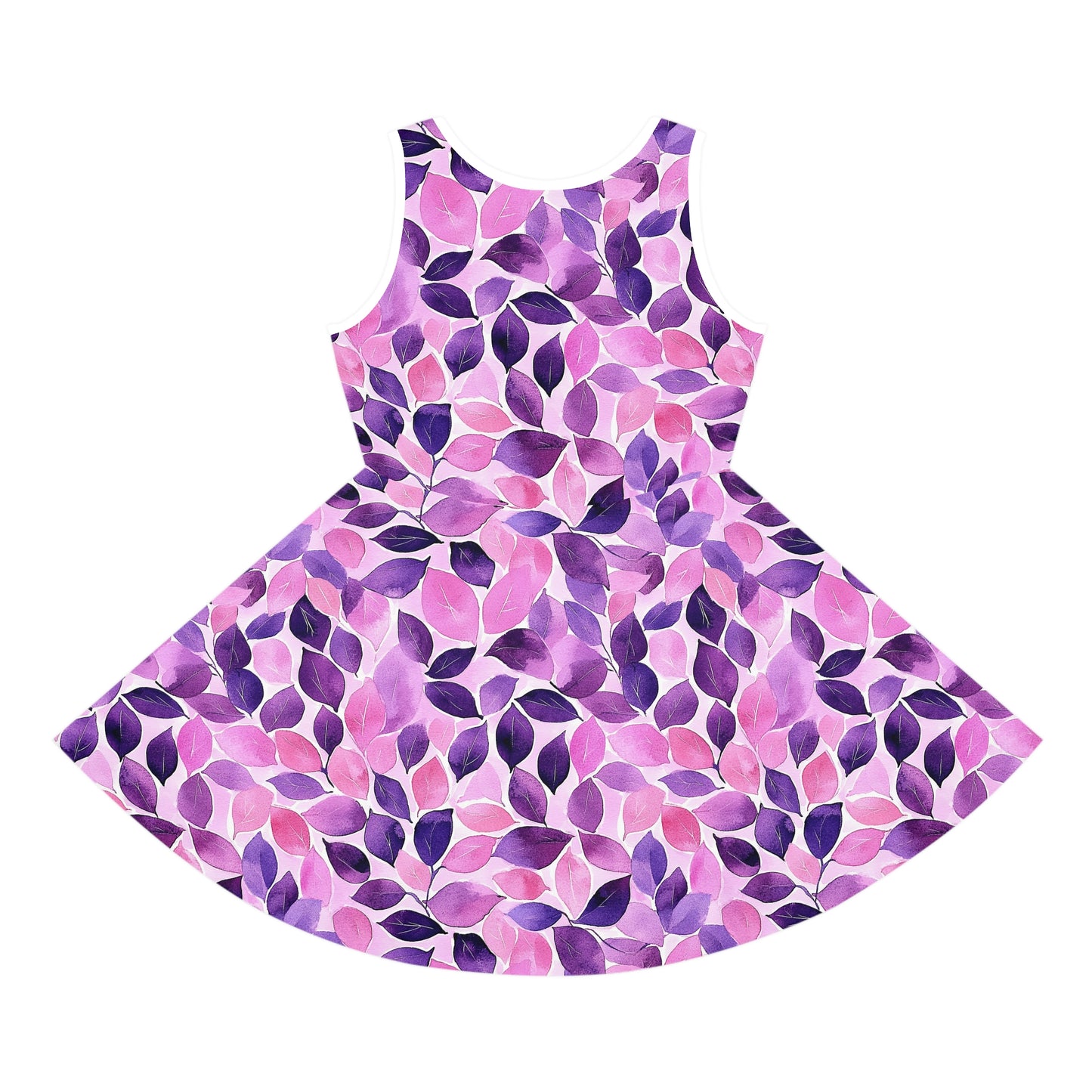 Lilac Serenade Girls' Sleeveless Sundress
