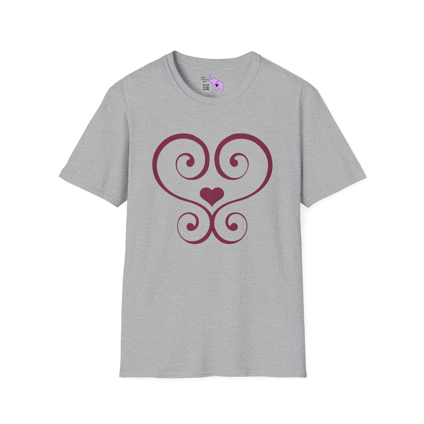 Heart 8 Adult T-shirt